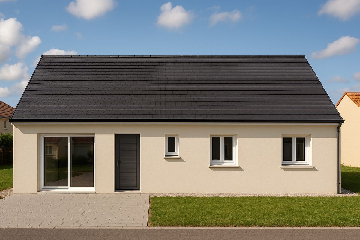 4 chambres et 50 m² d'espace de jour pour ce modèle de 115 m²